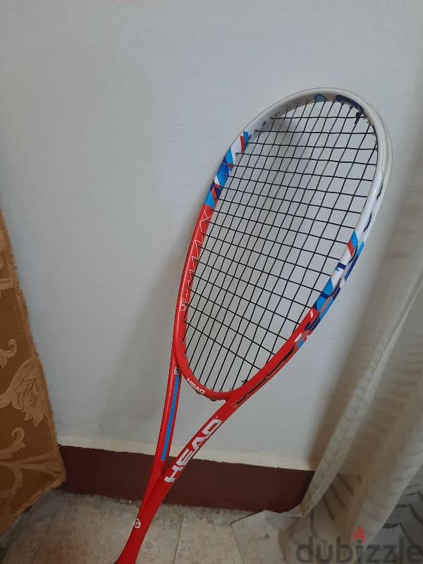 مضرب اسكواش هيد 120 جرام squash racket head zenon 4