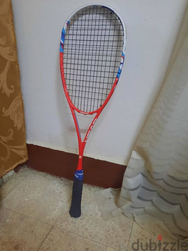 مضرب اسكواش هيد 120 جرام squash racket head zenon 0