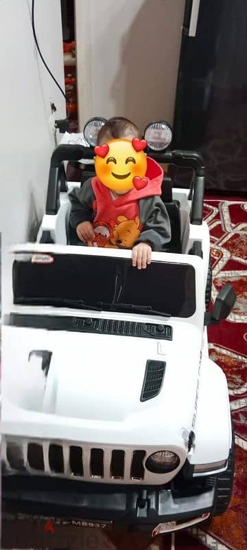 عربية كهربائية Jeep حالتها جديدة