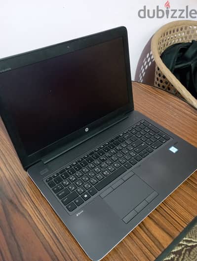 HP ZBOOK 15 G37  CORE I7-6700HQ 2.60GHZ  جيل سادس  من فئة HQ القويه ج