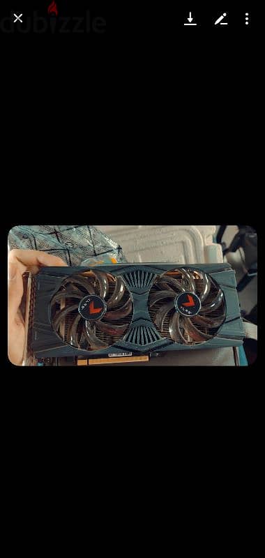 كارت شاشة GTX 1660 TI PNY 6GB GDDR6 2