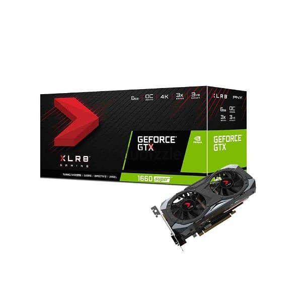 كارت شاشة GTX 1660 TI PNY 6GB GDDR6 4