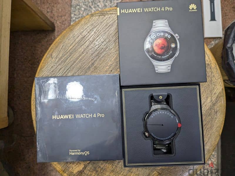 Huawei Watch 4 Pro 49M Titanium جديدة متبرشمة 1