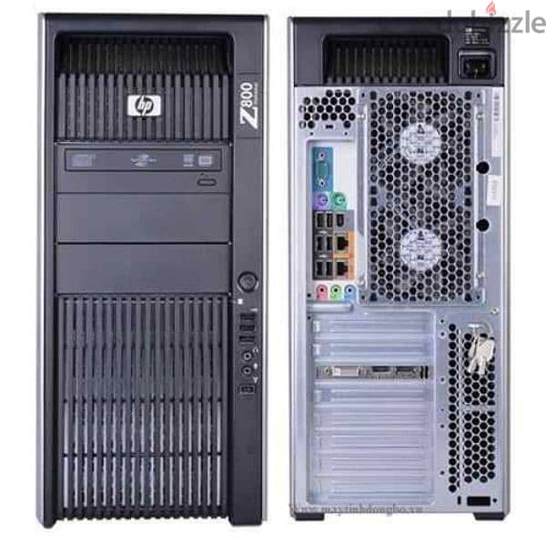 HP Z800 Workstation (x2 Processor: Intel Xeon CPU X5680) 1