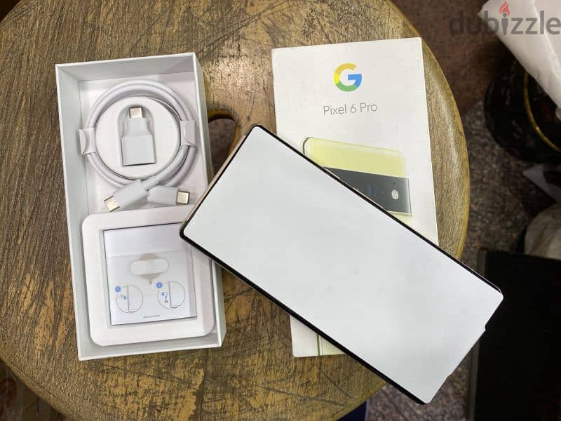 Google Pixel 6 Pro 5G 128G Yellow جديد لم يستعمل 2