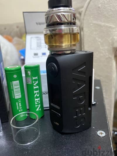 Vape,kit like new puma mod black edition and tank kylin V3 Dule coil