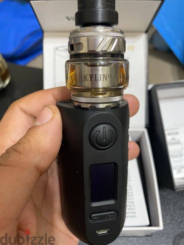 Vape,kit like new puma mod black edition and tank kylin V3 Dule coil 4