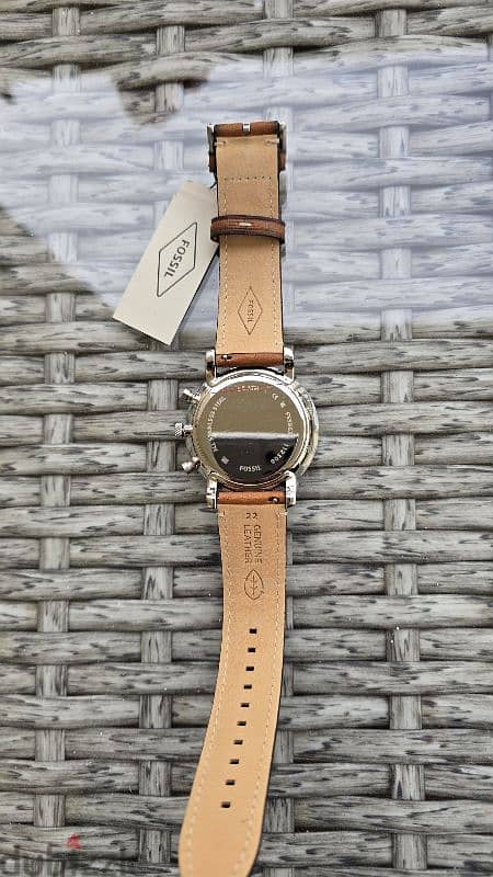 Fossil men watch leather new in box 2