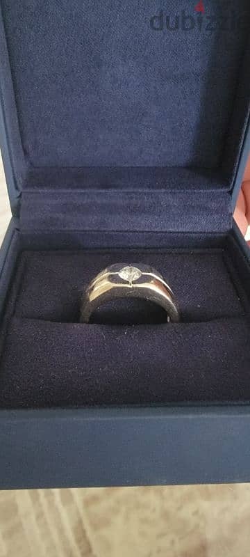 Dimond ring 0.55 with GIA certificate 2