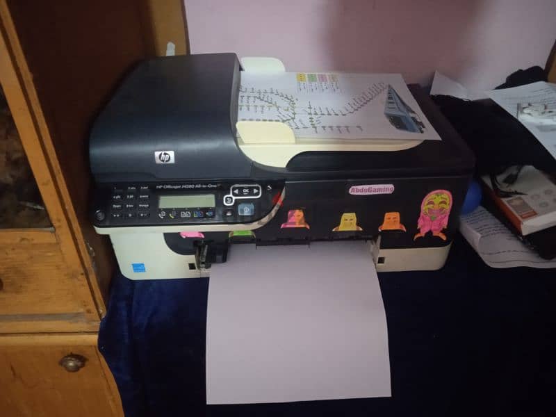 مكينه HP officejet 4580 ink 0