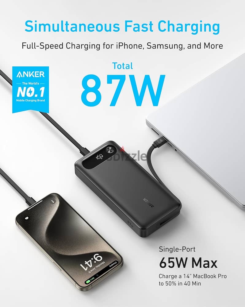 Anker Powerbank 20000mah +  كونفرترلتشغيل الراوتر عند انقطاع التيار 8