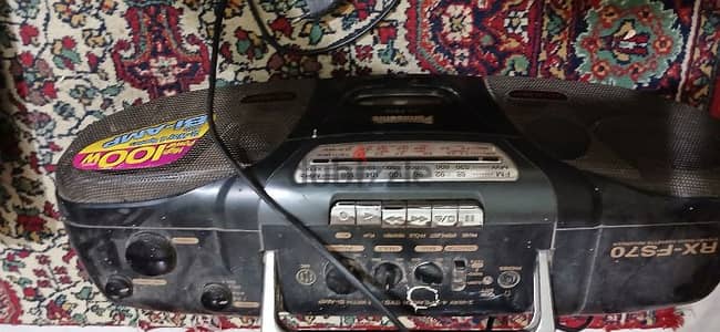 Panasonic stereo 100 w two piece