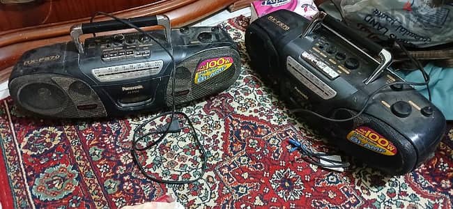 2 prices of Panasonic stereo and radio 2 ways