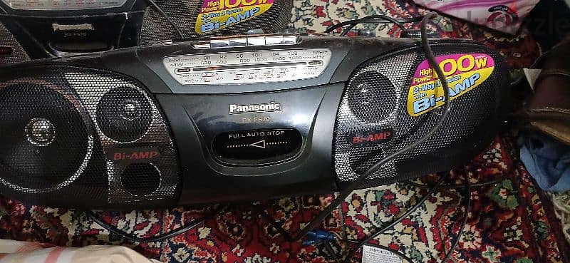 2 prices of Panasonic stereo and radio 2 ways 4