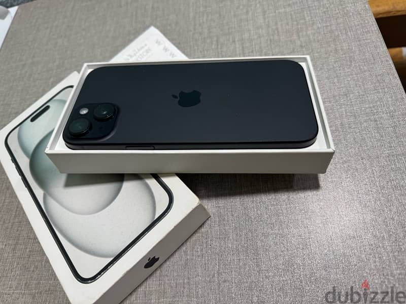 iphone 15 plus 128g 100% لسه في ضمان ابل 2