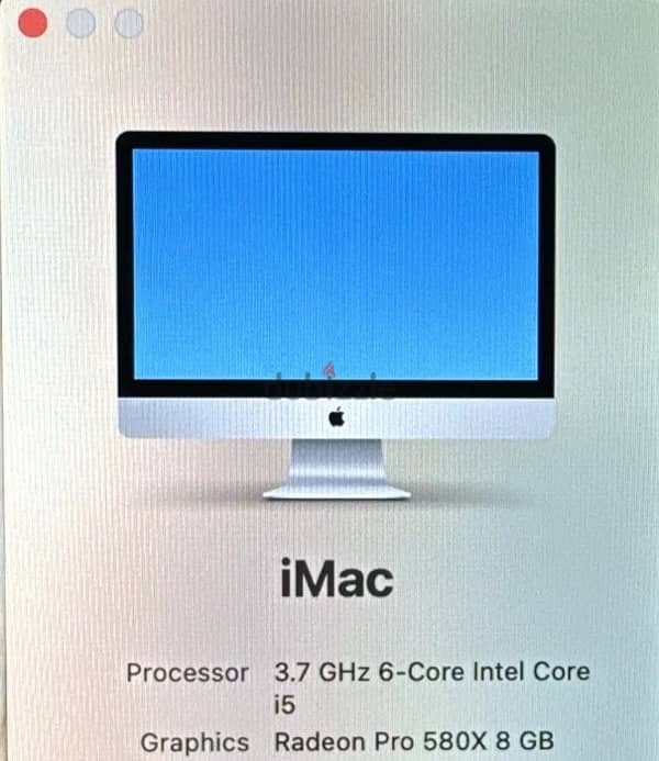 iMac 27" 2019 Retina 5K Intel i5 3.70 GHz 40GB RAM 2TB 8GB graphic 5