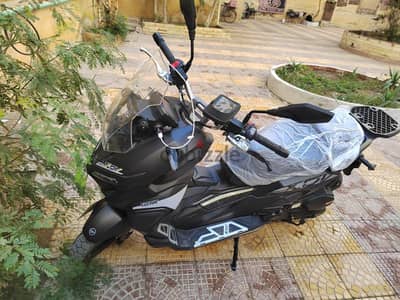 اسكوتر كسر الزيرو كيواي xdv 2025 200cc