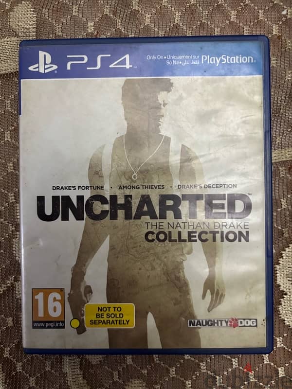 uncharted collection , Gta V , call of duty black ops 4 Ps4 used cd 5