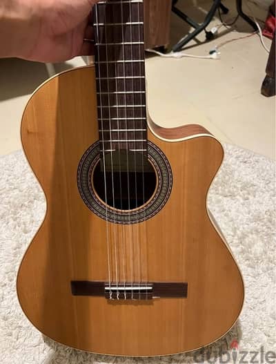 Classic guitar - Alhambra Classic Guitar - NATURE CW EZ