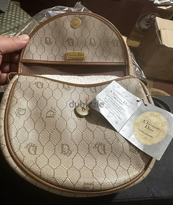 Christian Dior Handbag leather gusset 2