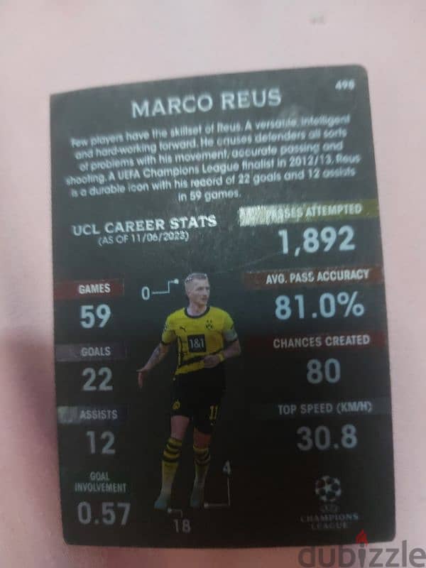 Marco reus black edge edition 1