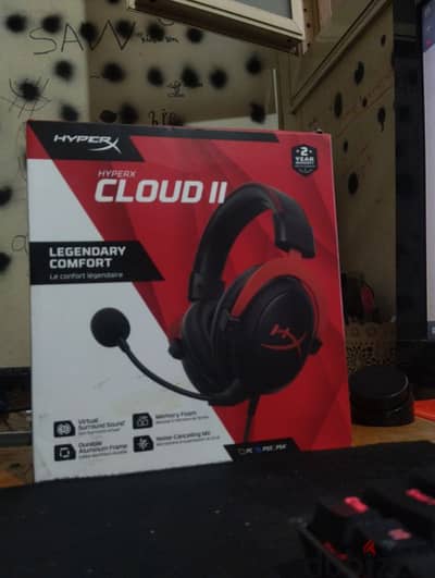 Hyper x cloud 2 (open box) gaming headset