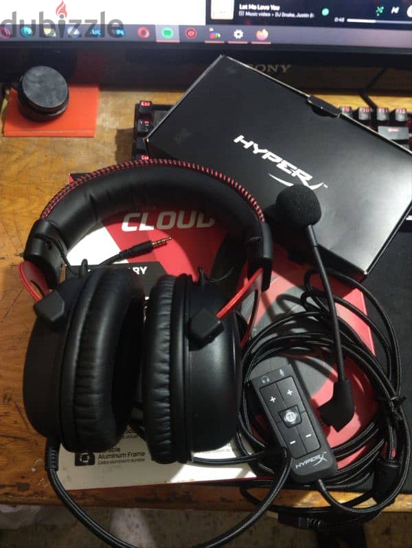 Hyper x cloud 2 (open box) gaming headset 1