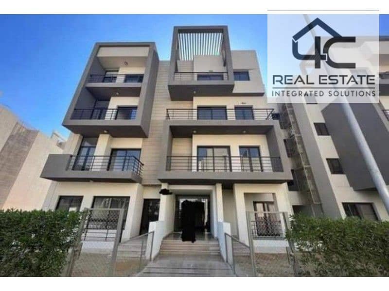 Ready to move apartment bua 125 m 2 bedroom prime location for sale with fully finished without Ac's in fifth square compound 0