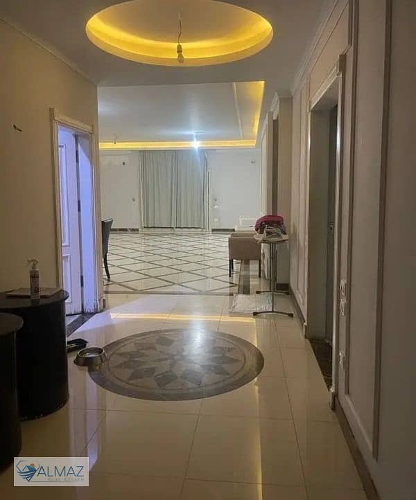 Apartment for sale with kitchen and air conditioners in the first compound in the Palm Resort directly in front of Wadi Degla 0