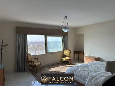 Hotel apartments for sale with a fantastic view of the Nile Corniche directly, with furniture and air conditioning, under hotel management