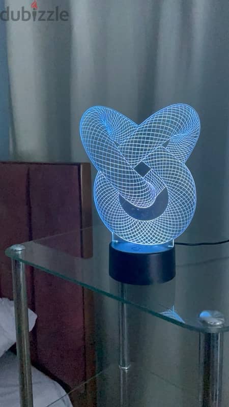 3D acrylic Lamp For Modern Decor 2