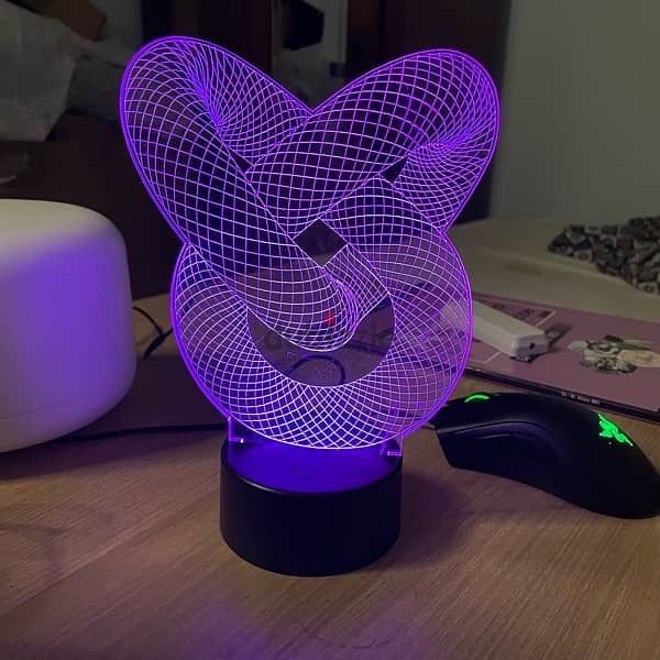 3D acrylic Lamp For Modern Decor 1