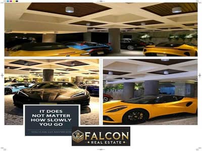 For sale, the largest car showroom, directly on the facade, immediate delivery, in a distinguished location next to City Stars Mall in Nasr City