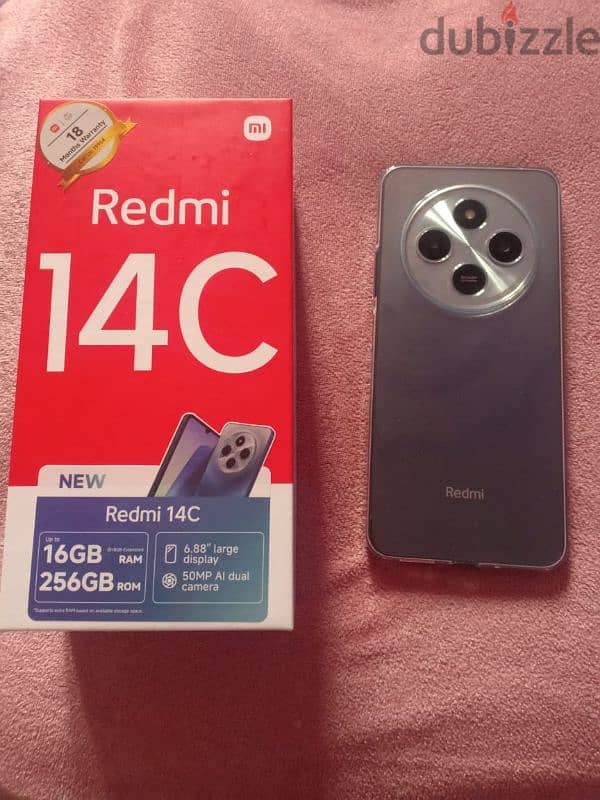 redmi 14c بسعر لايتكررر لم يستخدم 0