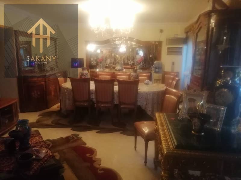 For sale at a special price in Al Rehab City   Area 300 m  Fifth stage  Steps to Gate 19  3 bedrooms + 3 bathrooms    View Park and Garden  To communi 0