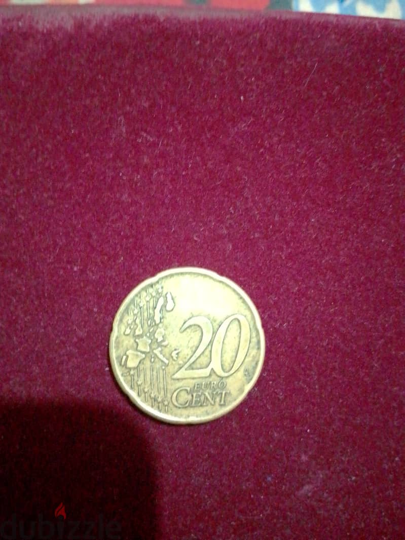 20 يورو سنت برتغالي 2002 0