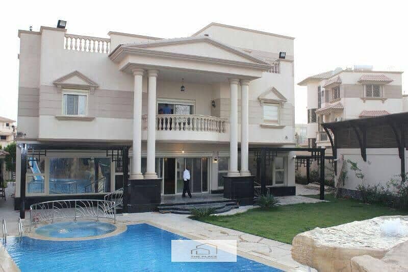 Villa 1150 finished with swimming pool and furniture for sale in Royal City 0