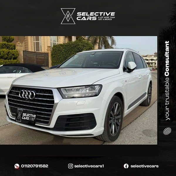 أودي كيو 7 - Audi Q7 S_line 2019 0