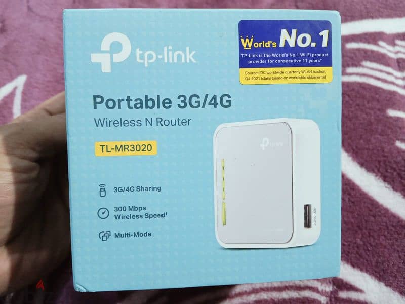 راوتر tp-link Mr3020 0