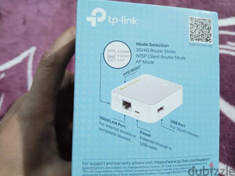 راوتر tp-link Mr3020 2