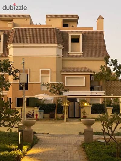 S villa for sale 212m  ( 4 Bed ) in Sarai New Cairo