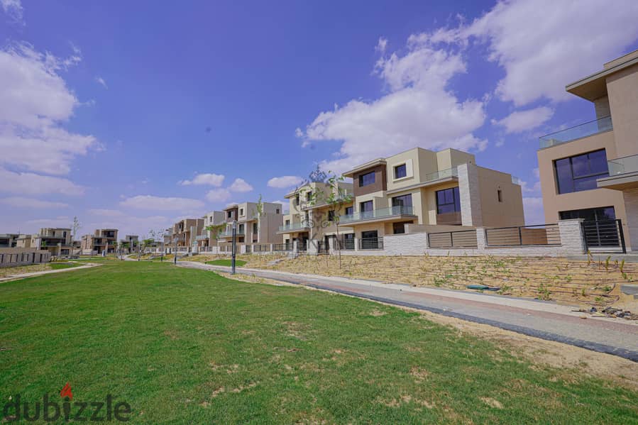 Prime location ready to move Townhouse corner at The Estates Sodic Shiekh Zayed - Minutes from Beverly Hills 0