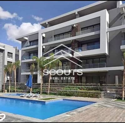 Apartment for sale, immediate receipt, in Patio Oro, Fifth Settlement, at the lowest price, in a private garden on the landscape, prime location on th