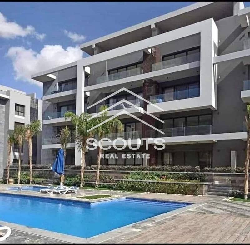 Apartment for sale, immediate receipt, in Patio Oro, Fifth Settlement, at the lowest price, in a private garden on the landscape, prime location on th 0