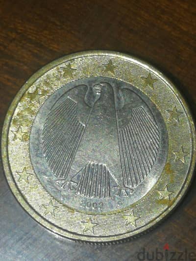 1 Euro Coin Germany 2002 (G)