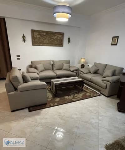 Furnished apartment for rent in Al Narges Buildings in the Fifth Settlement