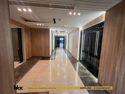 Office for rent on Northern Thirtieth Street directly, located in the Business Plus building, with an area of 550sqm – New Cairo, Fifth Settlement.