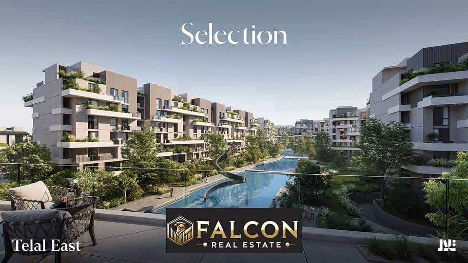 In installments over 10 years with 0% down payment, you will receive your apartment in Telal East Compound, Fifth Settlement Telal East NEW CAIRO 0