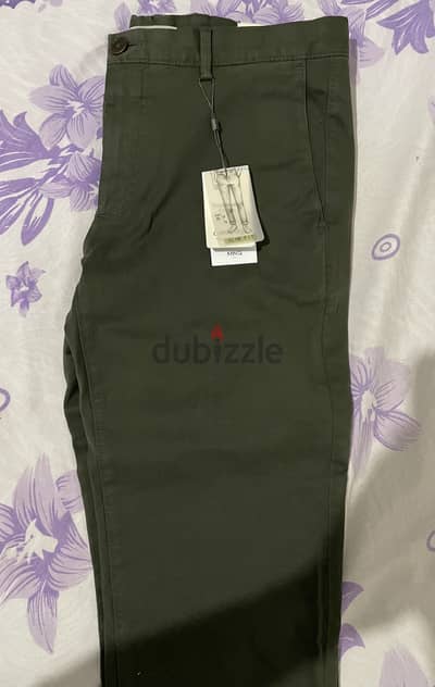 بنطلون رجالى  جديد slim fit Barna من Mango