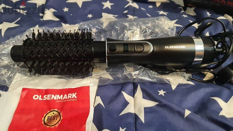 Olsenmark hair dryer استشوار مكواه شعر 3 في 1 0